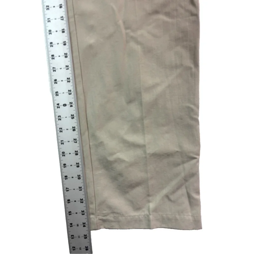 Simms XL‎ 38x34 Beige Nylon Cargo Performance Chino Pants Waffle Lined Fishing